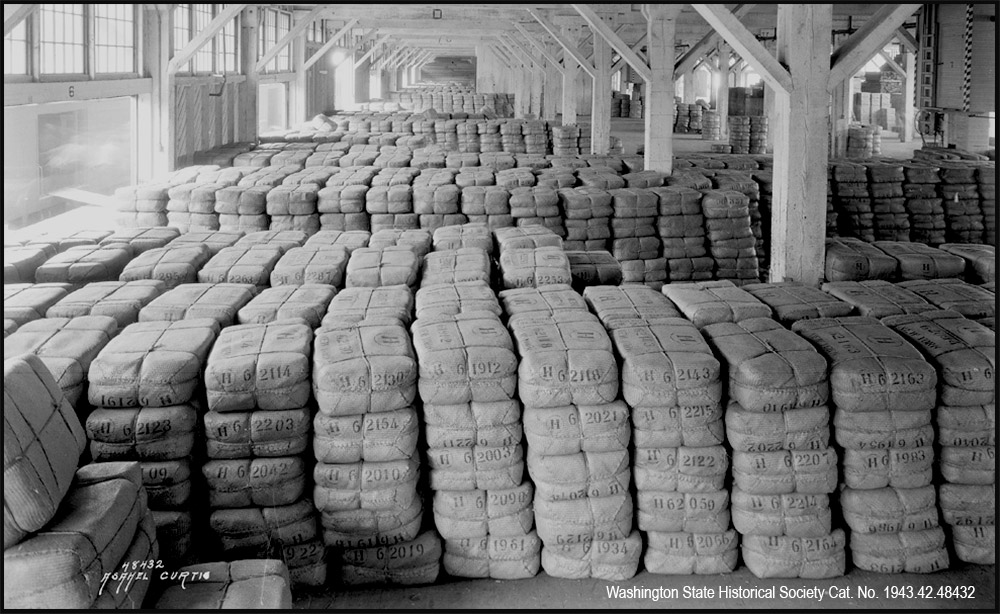 Silk in the Warehouse for Customs inspection