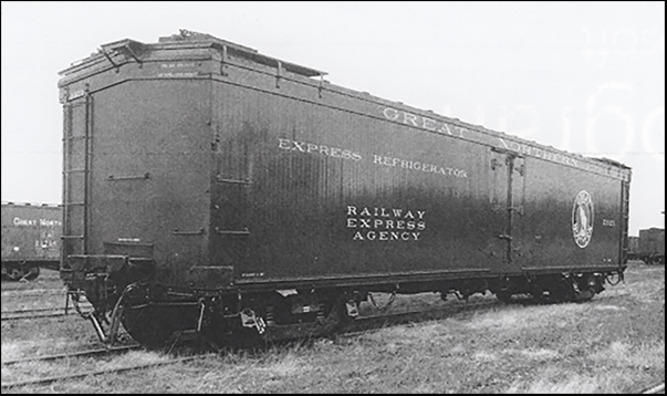 Refrigerated express car No. 2021